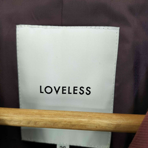ラブレス LOVELESS ダブル ブレスト テーラードジャケット レディース JPN:36