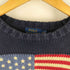 ポロラルフローレン POLO RALPH LAUREN 星条旗 コットンクルーネックニット メンズ import:M