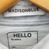 マディソンブルー MADISONBLUE 18AW マダムデニムシャツ ライトブルー ウォッシュ加工 レディース