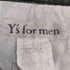 ワイズフォーメン Ys for men 00s カーゴパンツ メンズ