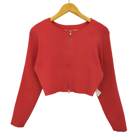 ミスティック mystic 23ss カラー Wジップニット クロップド レディース FREE