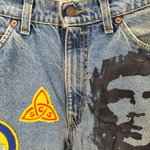 リーバイス Levis 90S 93年製 560 カスタム 再構築 デニムパンツ メンズ 31/32