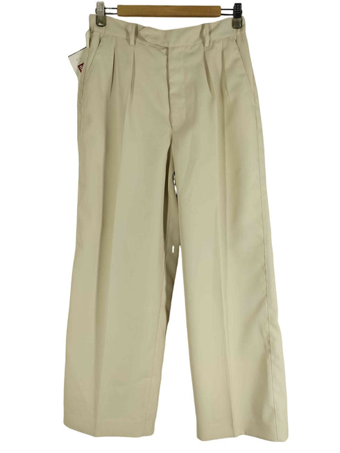 ウィム バイ リドム WYM LIDNM HI TWISTED GABA WIDE TUCK SLACKS ワイドスラックス メンズ M