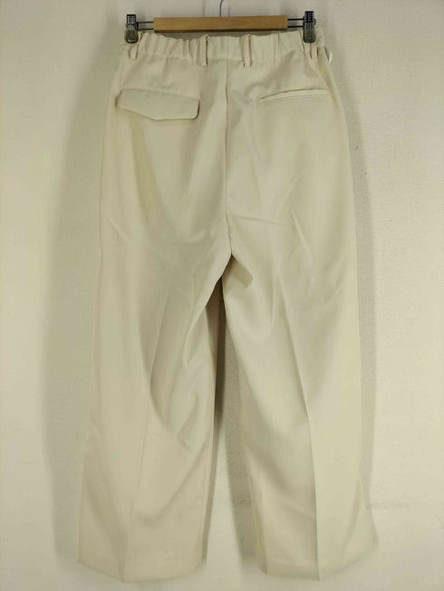 ウィム バイ リドム WYM LIDNM HI TWISTED GABA WIDE TUCK SLACKS ワイドスラックス メンズ M