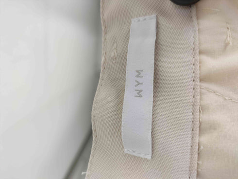ウィム バイ リドム WYM LIDNM HI TWISTED GABA WIDE TUCK SLACKS ワイドスラックス メンズ M