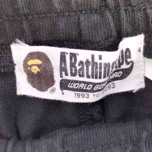 アベイシングエイプ A BATHING APE Pintuck Sweatpants ピンタック スウェットパンツ メンズ JPN:XL