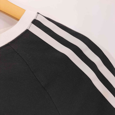 アディダスオリジナルス adidas Originals スリーストライプス 半袖ベビーTシャツ クロップド レディース 2XL