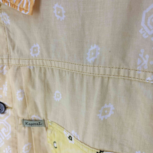 キャピタル KAPITAL Bandana Patchwork 1st Jacket バンダナ パッチワーク ファースト ジャケット メンズ JPN:4
