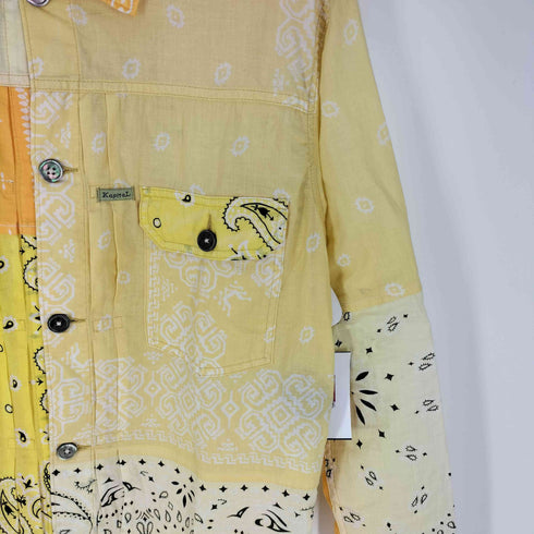 キャピタル KAPITAL Bandana Patchwork 1st Jacket バンダナ パッチワーク ファースト ジャケット メンズ JPN:4
