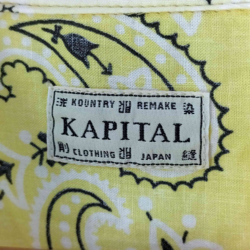 キャピタル KAPITAL Bandana Patchwork 1st Jacket バンダナ パッチワーク ファースト ジャケット メンズ JPN:4