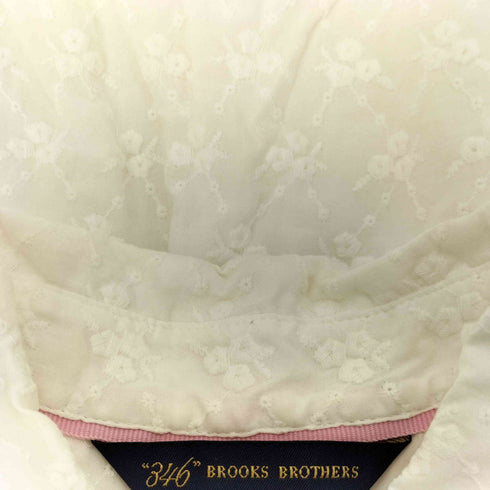 ブルックスブラザーズ 346 BROOKS BROTHERS 総柄 ラウンドカラー シャツワンピース レディース 6