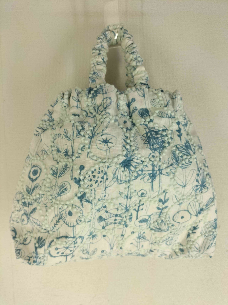 ミナペルホネン mina perhonen skip bag letter of flower+tambourine