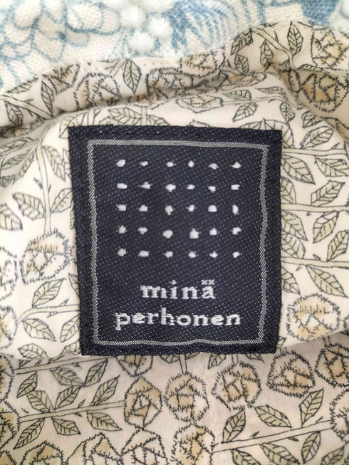 ミナペルホネン mina perhonen skip bag letter of flower+tambourine バッグ レディース