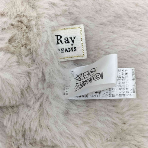 レイビームス Ray BEAMS フェイクファー ソリッド スヌード レディース