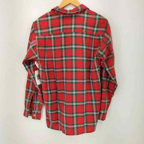 BOND STREET 50S~60S レーヨンチェックオープンカラーシャツ メンズ import:S