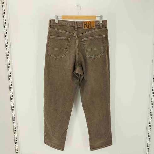 ダブルアールエルラルフローレン RRL RALPH LAUREN ボタンフライテーパードデニムパンツ R004 メンズ 34/30
