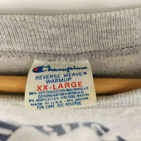 チャンピオン Champion 80S トリコタグ MICHIGAN REVERSEWEAVE 染み込みプリント メンズ import:XXL