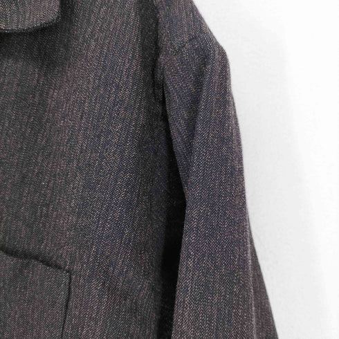 マインデニム MINEDENIM 24AW Salt'n Peppar Wool Open Collar L/S SH メンズ 2