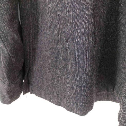 マインデニム MINEDENIM 24AW Salt'n Peppar Wool Open Collar L/S SH メンズ 2