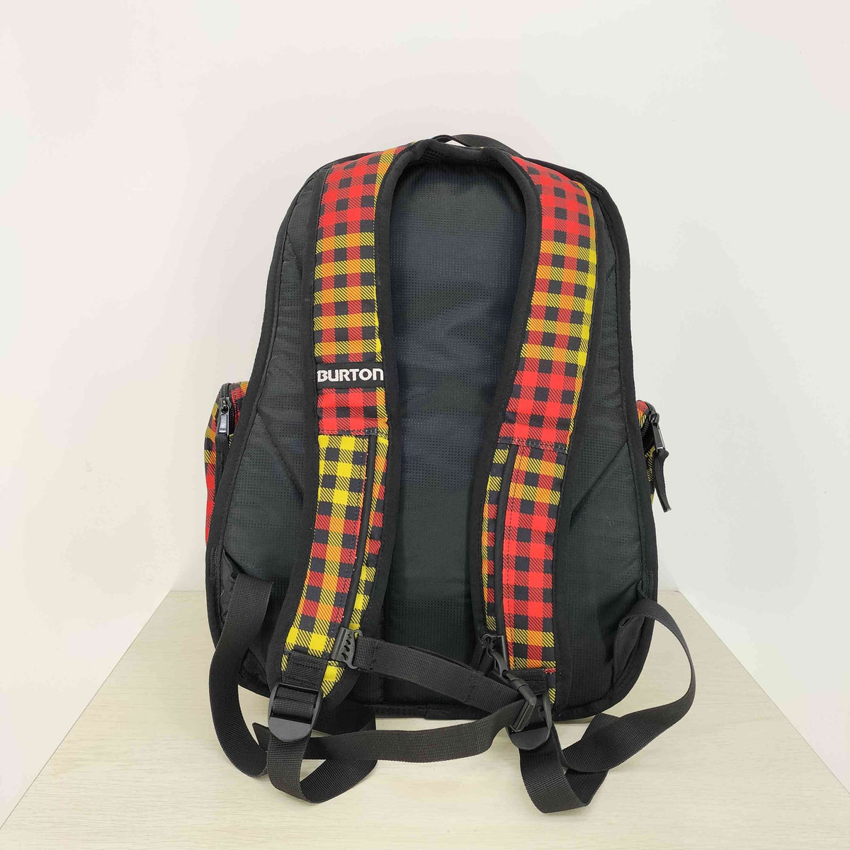 バートン BURTON 刺繍 チェック バックパック レディース