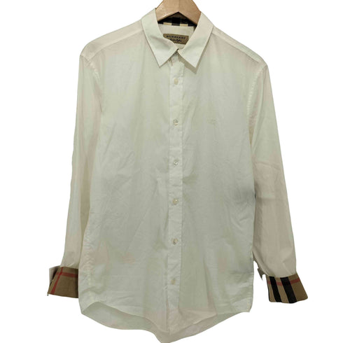 バーバリーロンドン BURBERRY LONDON 襟・袖裏グレンチェック ロングスリーブシャツ メンズ import:M