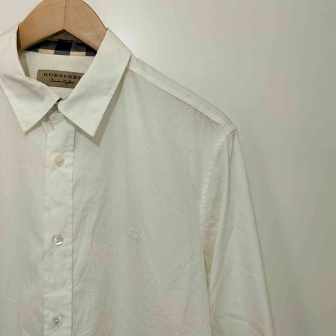 バーバリーロンドン BURBERRY LONDON 襟・袖裏グレンチェック ロングスリーブシャツ メンズ import:M
