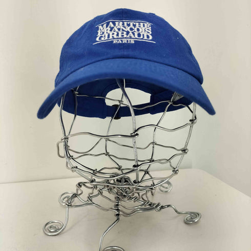 マリテフランソワジルボー MARITHE FRANCOIS GIRBAUD フロントロゴ刺繍キャップ メンズ