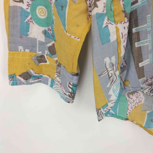 SOUTHWEST ポリレーヨン総柄シャツ メンズ import:M