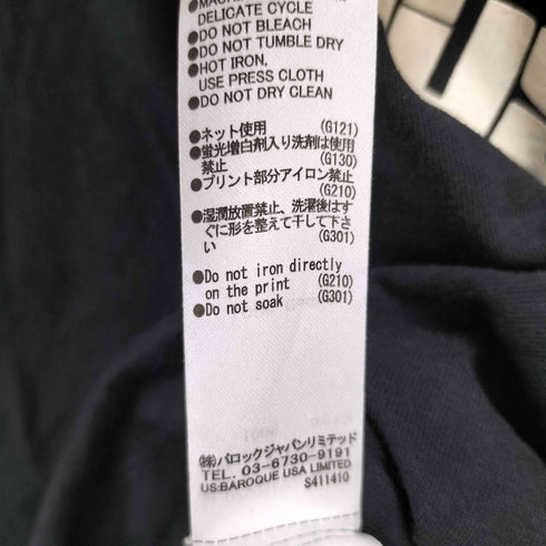 マウジー moussy クロップド丈ロングTシャツ レディース FREE