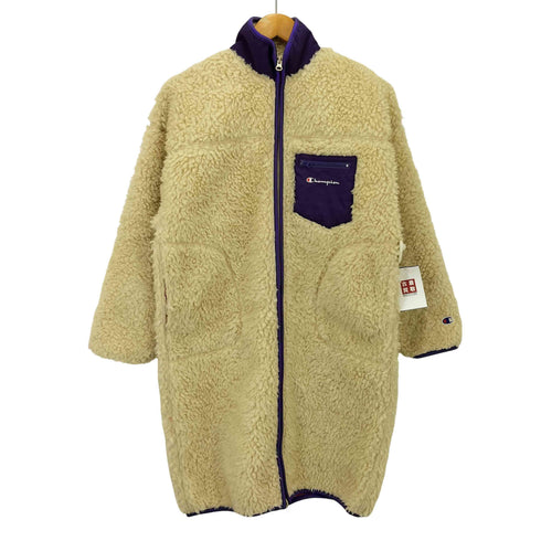 チャンピオン Champion ボアフリースロングジャケット レディース M