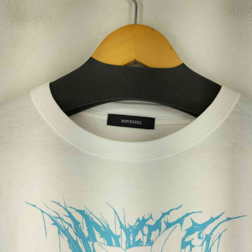 猫耳イラストプリント半袖Tシャツ レディース FREE