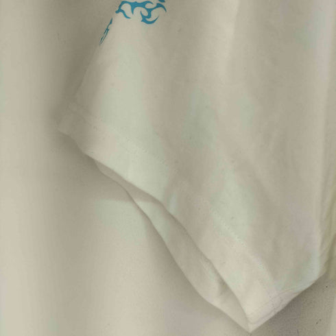 猫耳イラストプリント半袖Tシャツ レディース FREE
