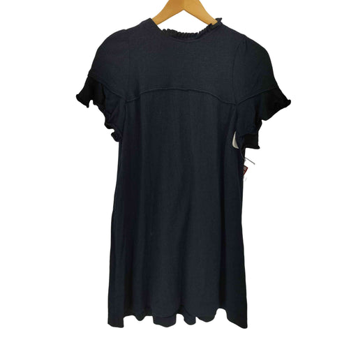 ミュベール MUVEIL ウール フリル S/S ワンピース レディース