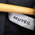 ミュベール MUVEIL ウール フリル S/S ワンピース レディース