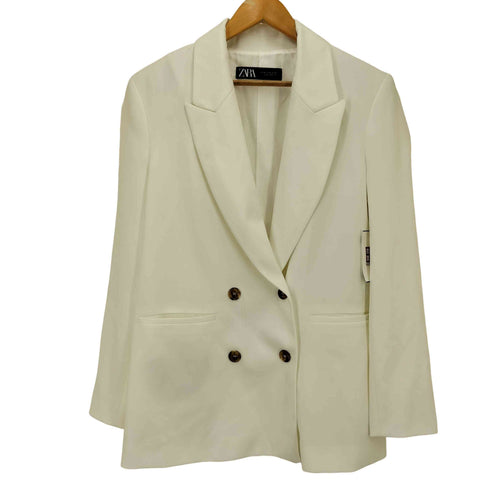 ザラ ZARA ダブルブレスト ブレザー レディース JPN:XS