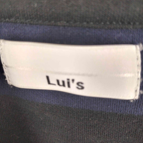 ルイス Luis バイカラークルーネックストライプシャツ メンズ JPN:L