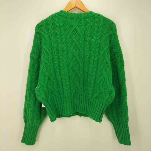 ザラ ZARA クロップドニットカーディガン レディース JPN:L