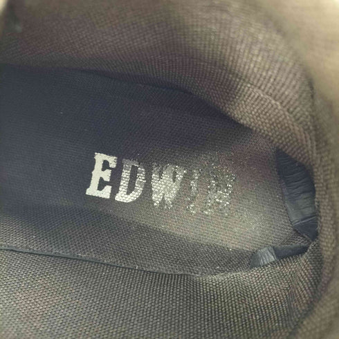 エドウィン EDWIN クラシック レザーハイカット 防水ワークブーツ メンズ 27