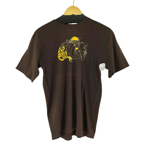 RIP CURL USA製 プリントクルーネックTシャツ メンズ JPN:M M