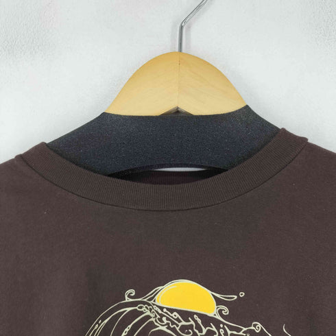 RIP CURL USA製 プリントクルーネックTシャツ メンズ JPN:M M