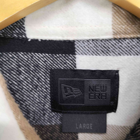 ニューエラ NEW ERA ブロックチェックネルシャツ メンズ JPN:L