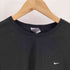 ナイキ NIKE 00S 銀タグ THERMA-FIT 刺繍 スウッシュ フリース クルーネック L/S Tシャツ メンズ import:M