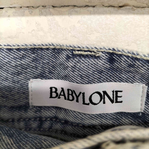バビロン BABYLONE タック付ワイドデニムスカート レディース JPN:38