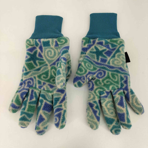 パタゴニア patagonia 幾何学模様 USA製 フリースグローブ メンズ L