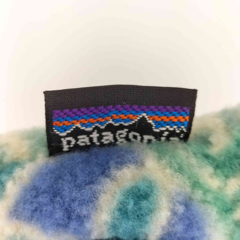 パタゴニア patagonia 幾何学模様 USA製 フリースグローブ メンズ L