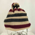 バーバリーロンドン BURBERRY LONDON ボンボン ボーダー ウールビーニー レディース