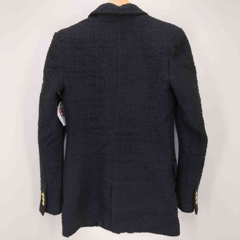 ザラ ZARA ボタンディティール付きテクスチャー入り生地ブレザー レディース JPN:XS