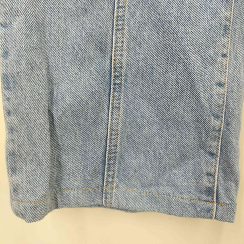 ザラ ZARA パールデザインワイドデニムパンツ レディース 38