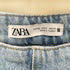 ザラ ZARA パールデザインワイドデニムパンツ レディース 38