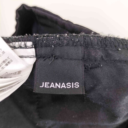 ジーナシス JEANASIS 総柄コーデュロイワイドデニムパンツ レディース F